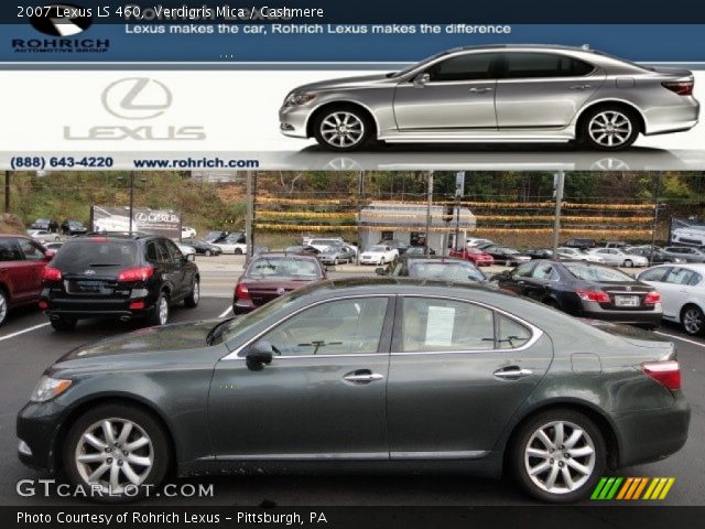 2007 Lexus LS 460 in Verdigris Mica