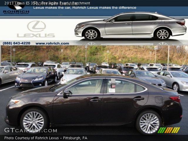 2013 Lexus ES 350 in Fire Agate Pearl