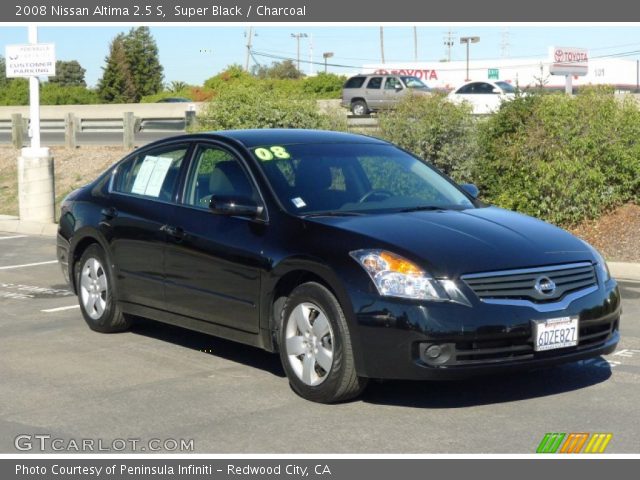 2008 Nissan Altima 2.5 S in Super Black