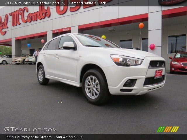 2012 Mitsubishi Outlander Sport ES in Diamond White