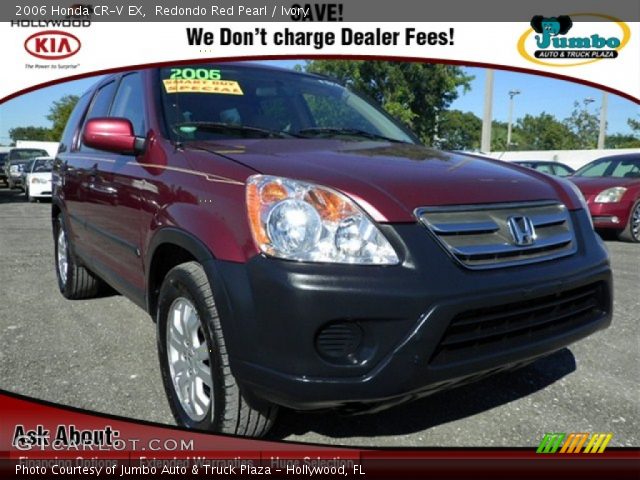 2006 Honda CR-V EX in Redondo Red Pearl