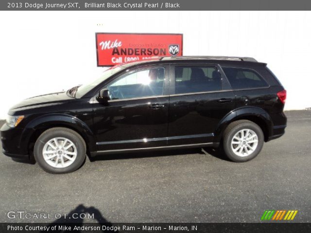 2013 Dodge Journey SXT in Brilliant Black Crystal Pearl