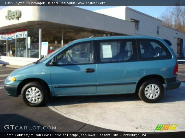 1999 Plymouth Voyager  in Island Teal Satin Glow