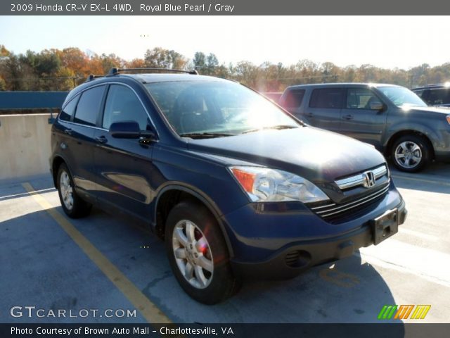 2009 Honda CR-V EX-L 4WD in Royal Blue Pearl