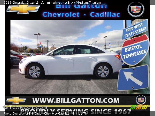 2013 Chevrolet Cruze LS in Summit White