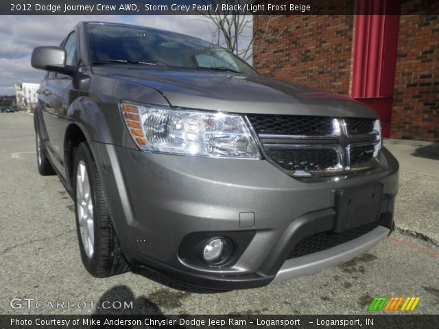2012 Dodge Journey Crew AWD in Storm Grey Pearl