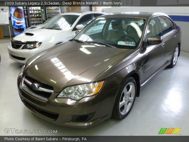 2009 Subaru Legacy 2.5i Sedan in Deep Bronze Metallic