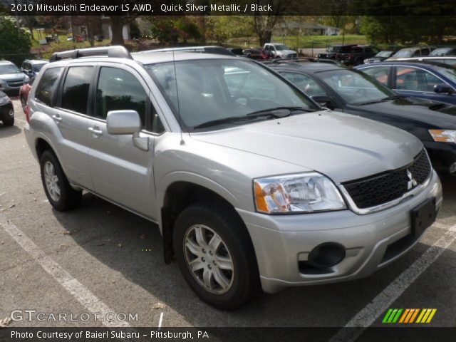 2010 Mitsubishi Endeavor LS AWD in Quick Silver Metallic