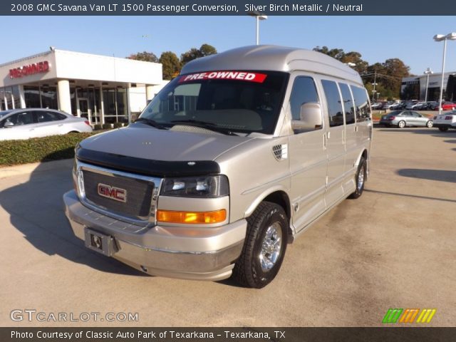 2008 GMC Savana Van LT 1500 Passenger Conversion in Silver Birch Metallic