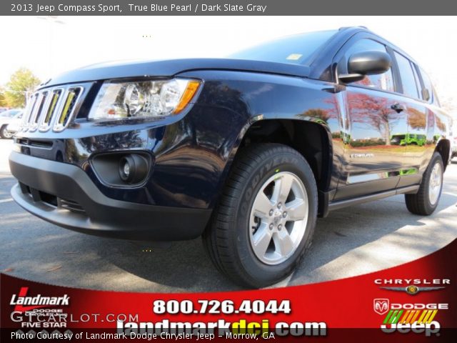 2013 Jeep Compass Sport in True Blue Pearl