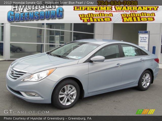 2013 Hyundai Sonata GLS in Iridescent Silver Blue Pearl