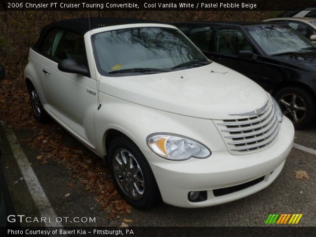 2006 Chrysler PT Cruiser Touring Convertible in Cool Vanilla White