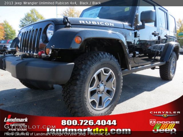 2013 Jeep Wrangler Unlimited Rubicon 4x4 in Black
