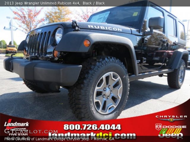 2013 Jeep Wrangler Unlimited Rubicon 4x4 in Black