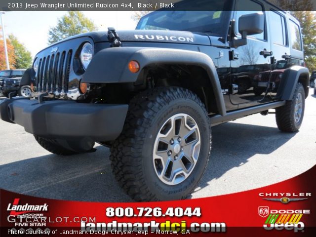 2013 Jeep Wrangler Unlimited Rubicon 4x4 in Black