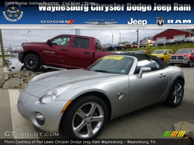 2008 Pontiac Solstice Roadster in Cool Silver