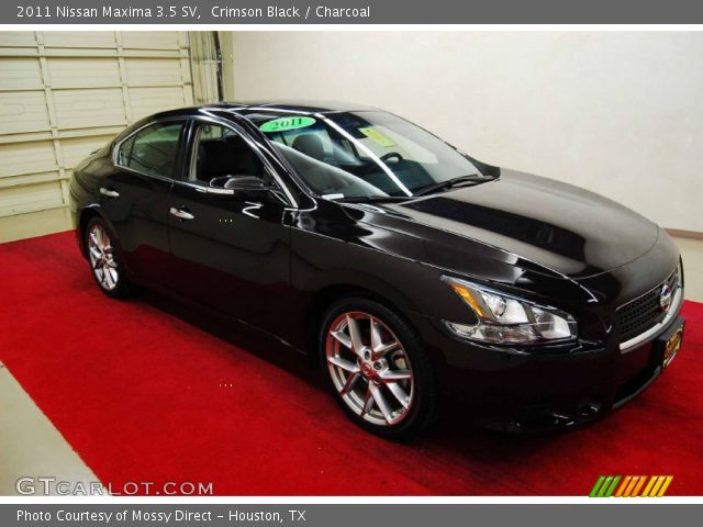 2011 Nissan Maxima 3.5 SV in Crimson Black