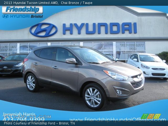 2013 Hyundai Tucson Limited AWD in Chai Bronze