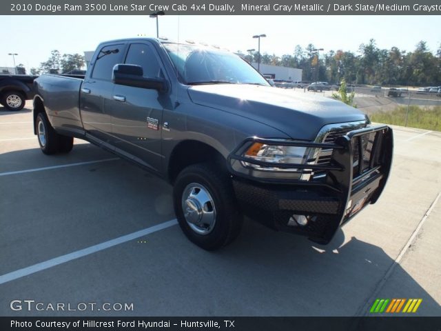 2010 Dodge Ram 3500 Lone Star Crew Cab 4x4 Dually in Mineral Gray Metallic