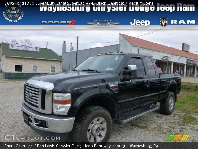 2009 Ford F350 Super Duty Lariat SuperCab 4x4 in Black Clearcoat
