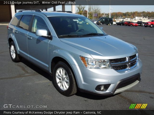 2013 Dodge Journey SXT in Winter Chill Pearl