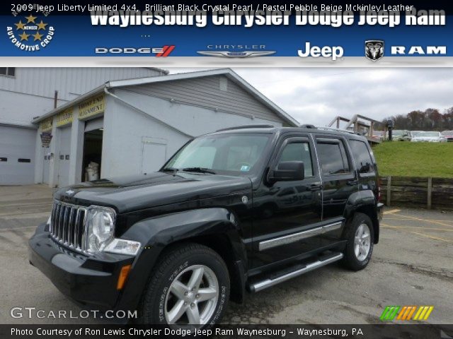 2009 Jeep Liberty Limited 4x4 in Brilliant Black Crystal Pearl