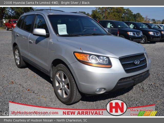 2008 Hyundai Santa Fe Limited 4WD in Bright Silver