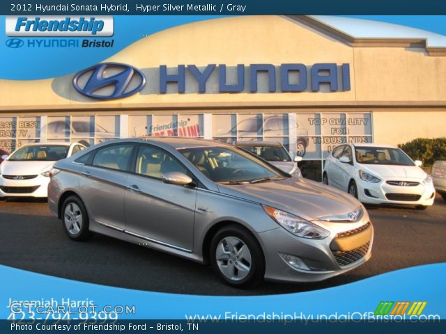 2012 Hyundai Sonata Hybrid in Hyper Silver Metallic