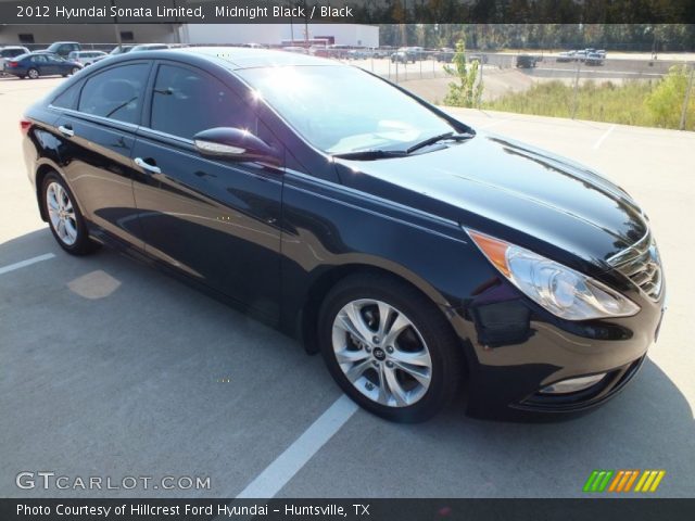 2012 Hyundai Sonata Limited in Midnight Black