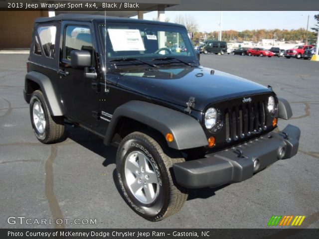 2013 Jeep Wrangler Sport 4x4 in Black