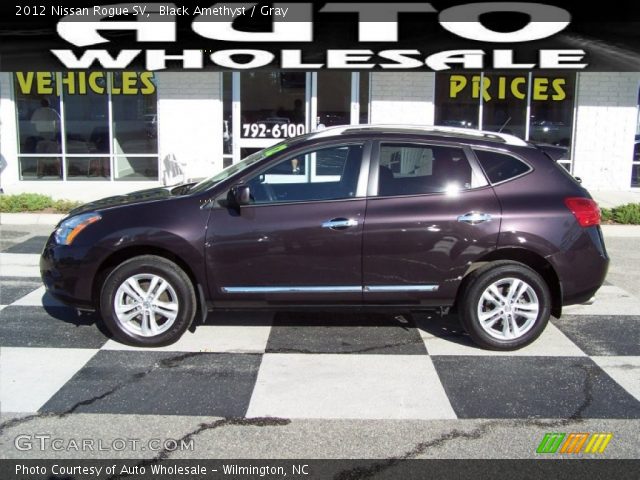 2012 Nissan rogue black amethyst #4