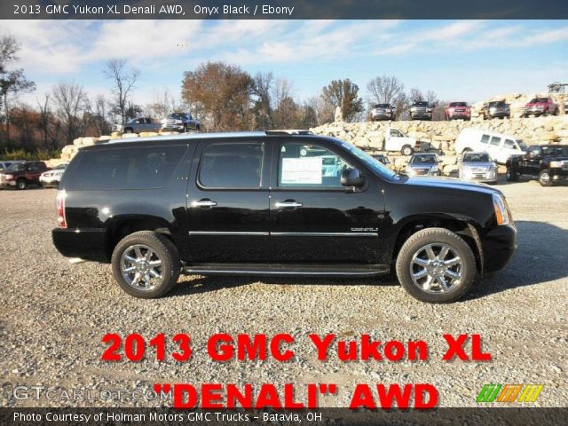 2013 GMC Yukon XL Denali AWD in Onyx Black