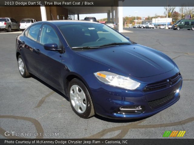 2013 Dodge Dart SE in True Blue Pearl Coat