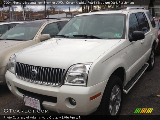 2004 Mercury Mountaineer Premier AWD in Ceramic White Pearl