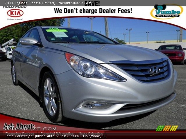 2011 Hyundai Sonata Limited in Radiant Silver