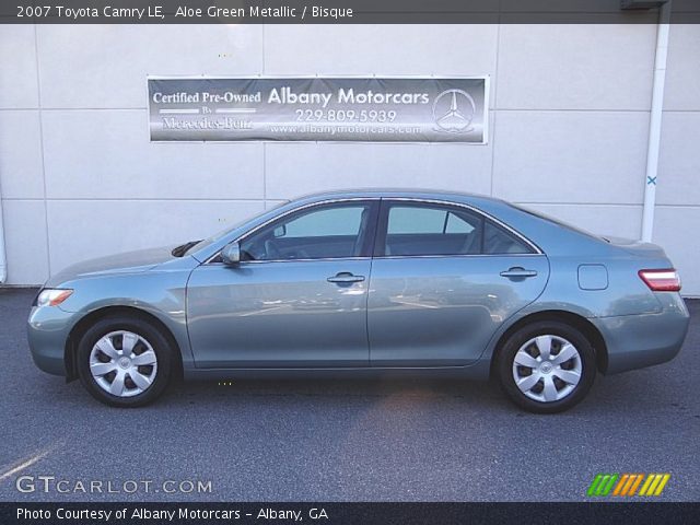 2007 Toyota Camry LE in Aloe Green Metallic