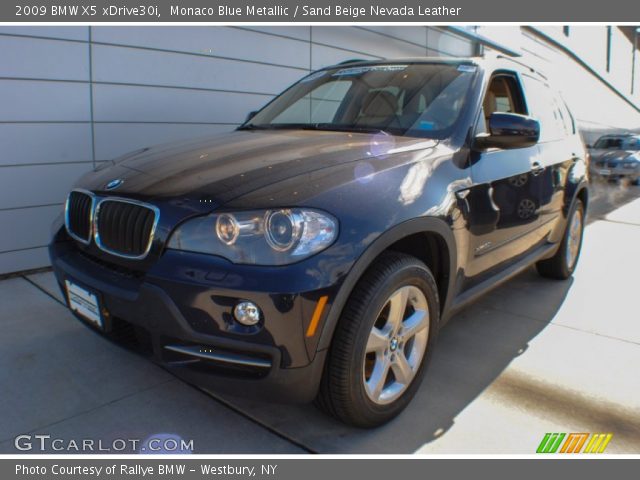 2009 BMW X5 xDrive30i in Monaco Blue Metallic