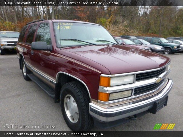 1998 Chevrolet Tahoe LT 4x4 in Dark Carmine Red Metallic