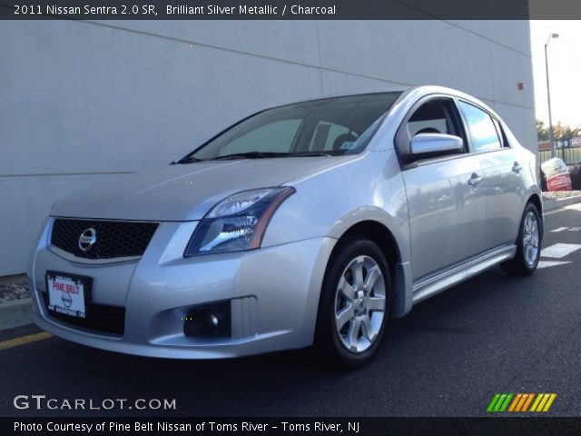 2011 Nissan Sentra 2.0 SR in Brilliant Silver Metallic. Click to see ...