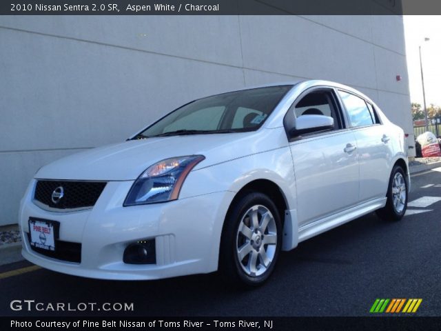 2010 Nissan Sentra 2.0 SR in Aspen White