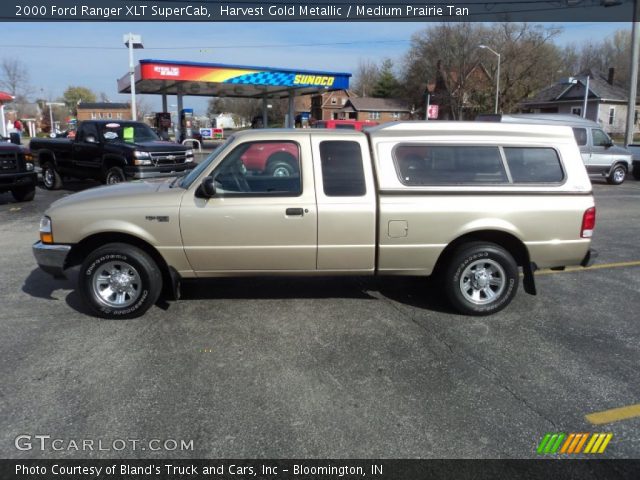 2000 Ford Ranger XLT SuperCab in Harvest Gold Metallic