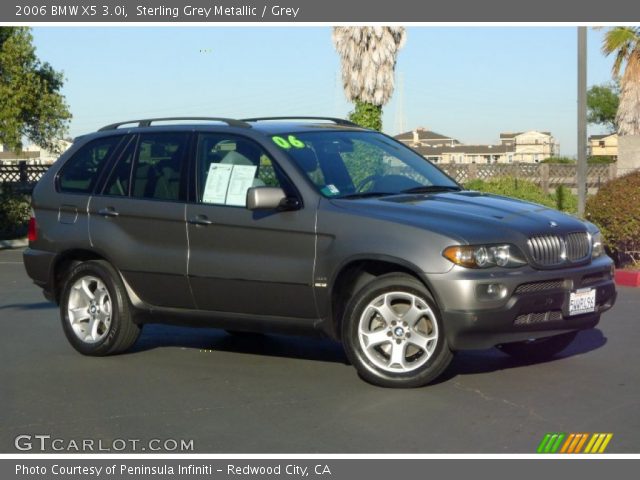 2006 BMW X5 3.0i in Sterling Grey Metallic