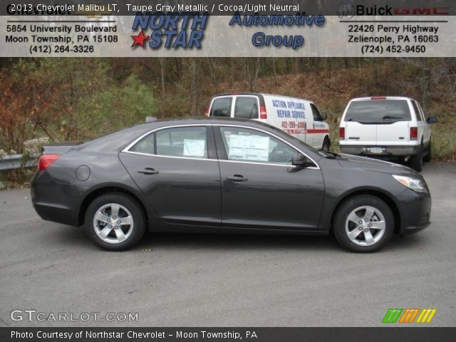 2013 Chevrolet Malibu LT in Taupe Gray Metallic