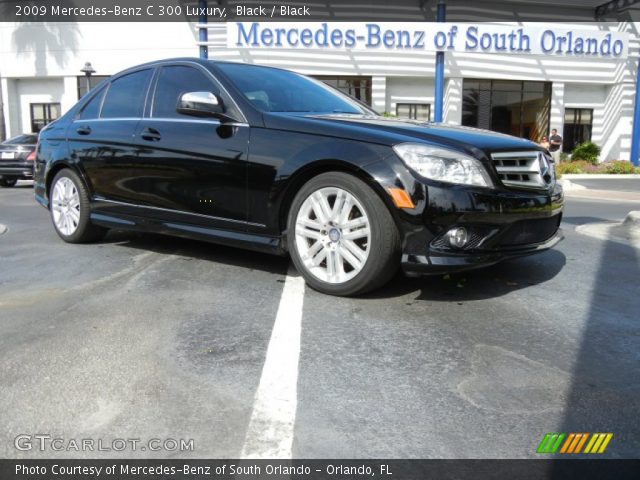 2009 Mercedes-Benz C 300 Luxury in Black