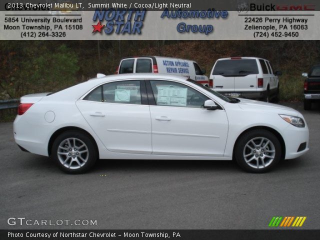 2013 Chevrolet Malibu LT in Summit White