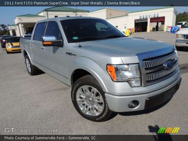2011 Ford F150 Platinum SuperCrew in Ingot Silver Metallic