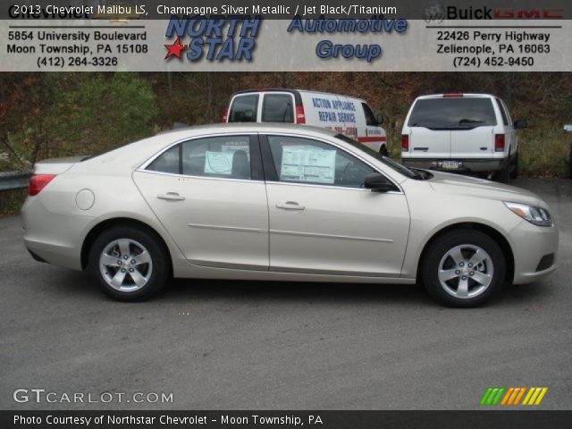 2013 Chevrolet Malibu LS in Champagne Silver Metallic