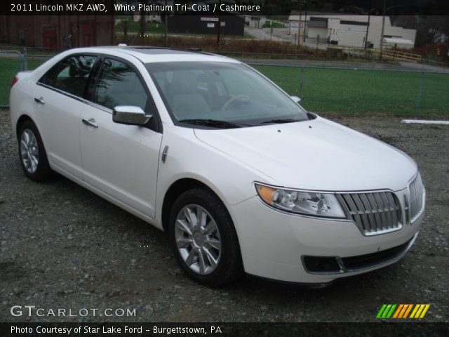 2011 Lincoln MKZ AWD in White Platinum Tri-Coat