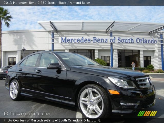 2013 Mercedes-Benz C 250 Sport in Black