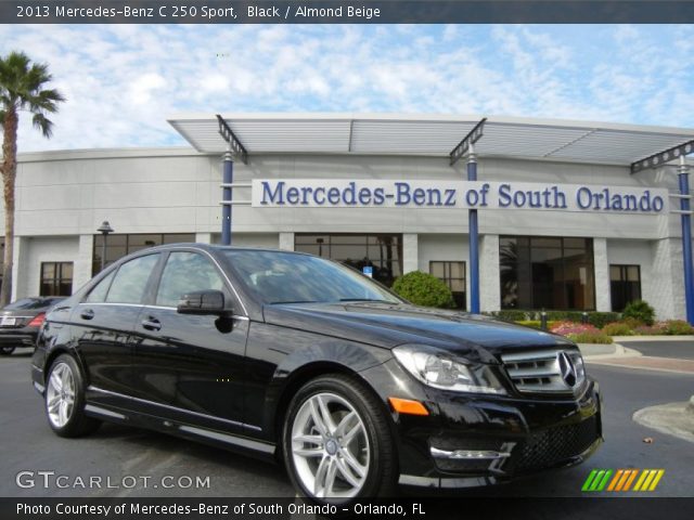 2013 Mercedes-Benz C 250 Sport in Black